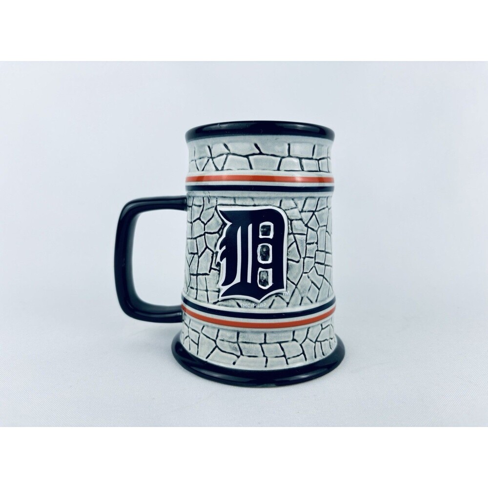 The Memory Company MLB Detroit Tigers Stone Stein Mug‎ Coffee Cup - New!